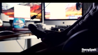 Silhouette HUNG DICK massive cum load