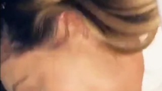 Cherie Snaps Sloppy Blowjob In The Car