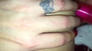 Mary Chaffee aka BlondeMary deep plunge toy