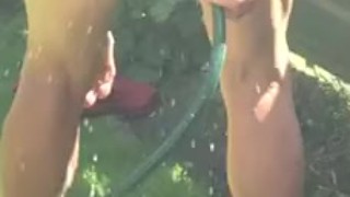Hosepipe enema