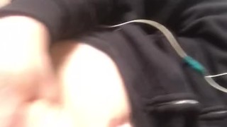 Lubed up big dick teaser