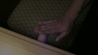 table fucked with 9 inch dildo