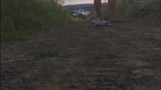Compilation of a guy getting naked in public