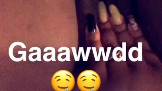Ebony bbw gives a lil tease