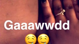 Ebony bbw gives a lil tease