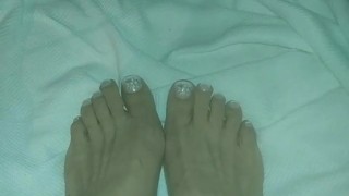 Pretty New Nails On My Toes!!