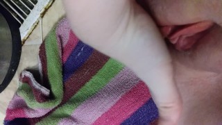 Playing with my ass