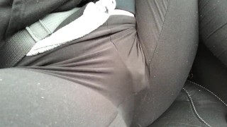 Daddy Plays With My Pussy While He Drives