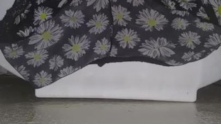 My wifes dirty panties