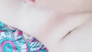 Relaxing and masturbating