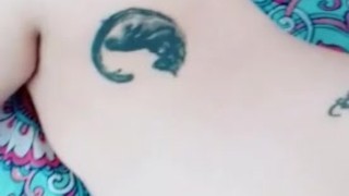 Relaxing and masturbating