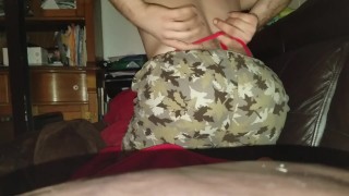 Red Micro Thong Wedgie