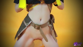 Yang from RWBY is a hungry cumslut