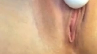 Close up pussy getting played with