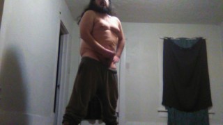 Stretch and flex leads to jerk session