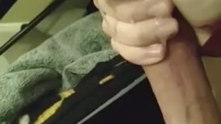 POV Milking My Cut Teen Cock Until I Release a Huge Cumshot