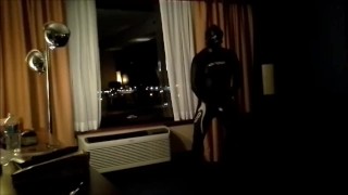 orca jerks off in the shadows