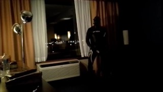 orca jerks off in the shadows