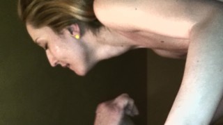 I lick, suck and swallow all his cum! who's the bitch now?