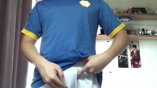 Inazuma Japan soccer jersey masturbation