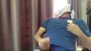 Inazuma Japan soccer jersey masturbation