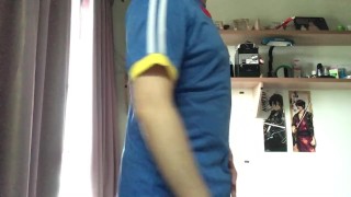 Inazuma Japan soccer jersey masturbation