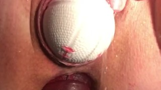 mini football and anal