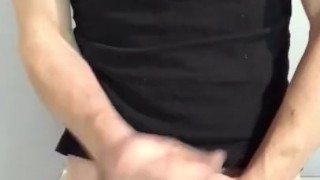 Twink jerking off