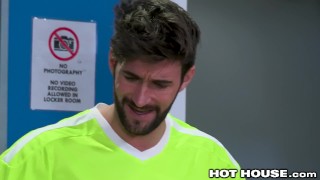 HotHouse Uncut Big Dick Jock Boy Rough Fucking After Practice