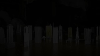 Towering Titan in Black Patent Stiletto Boots (Teaser)