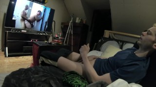 Str8 StepBrother caught watching gay porn (flint-wolf.com)
