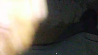 Fun in Public- Jacking off at the Arcade