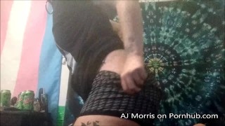 Goth FTM Twink Spanks And Paddles Cute Teen Ass