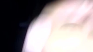 Jerking off in the dark