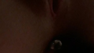 FtM. Getting my smallest tail plug in