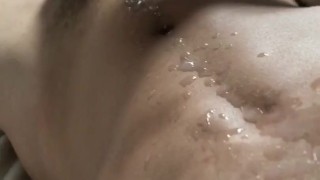 Hung twink shooting his huge load