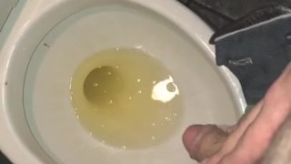 Bear Pissing in public