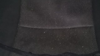 Cumming on Izzy's panties while she's at work.