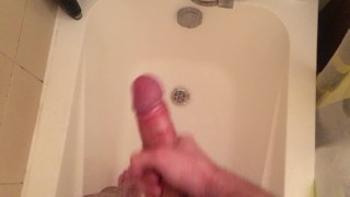 Hard Fat Cock Cums - Moaning And Shaking