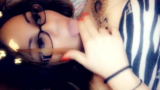 Shhh don’t want daddy to hear me