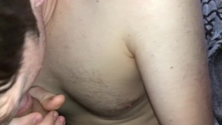 Boyfriends Deepthroat and Swallow Eachother in Passionate Raw Session