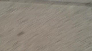 Huge cock out and about (public)