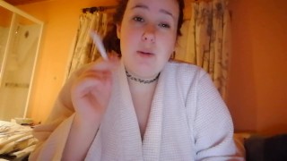 Bed Day with Cute BBW - Cumming Hard Twice