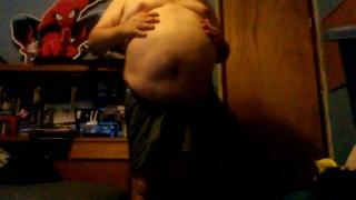 Chugging on a full belly