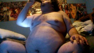 Chugging on a full belly