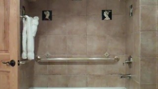 valerie hotel watch me take a bath n fuck myself