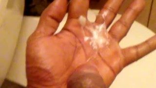 Tat just shot off in his hand..
