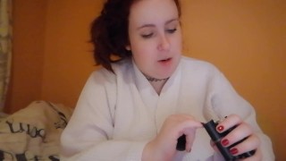 Nasty Irish Girl Cums 4 Times
