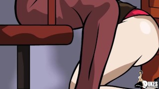 Secretary ed to fuck her big dick Arab Boss