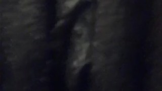 Peeing from a dirty pussy